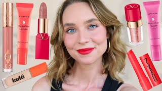 NEW MAKEUP LAUNCHES  tried Valentino Makeup [upl. by Aes]