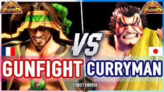 SF6 🔥 Gunfight Rashid vs Curryman EHonda 🔥 Street Fighter 6 [upl. by Anikes]