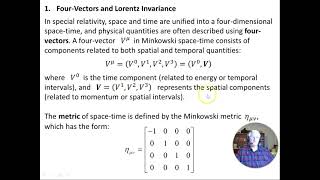 Introduction to Energy and Momentum in Special Relativity [upl. by Suiratnod]