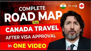 How to Travel India to Canada  Canada Visitor Visa New Upadate 2024  Touristal india [upl. by Ahsiuqal851]