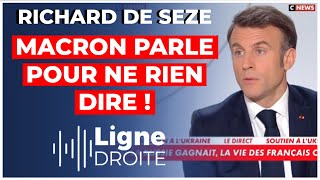 Audience en chute propos incohérents  linterview catastrophique de Macron  Richard de Seze [upl. by Zealand]