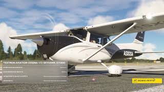 MFS Flight Simulator ktvl Lake Tahoe [upl. by Yokum474]