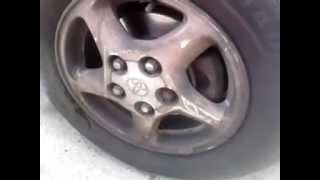 Optima Steamer Toyota Mag wheel Clean [upl. by Ihteerp]