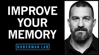 Understand amp Improve Memory Using ScienceBased Tools  Huberman Lab Podcast 72 [upl. by Ailem]