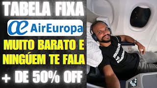 TABELA FIXA SUMA AIR EUROPA  COMO USAR E EMITIR VOOS MAIS BARATOS [upl. by Howlond]