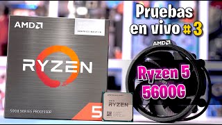 ✅ Conversando con Suscriptores  10 🔴 PROBANDO el APU 5600G en VIVO 🔴 [upl. by Aiceila537]