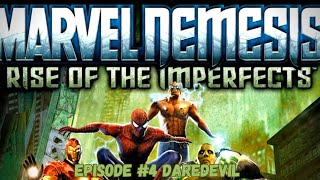 DAREDEVIL VS ELEKTRA Marvel Nemesis Rise of the Imperfects 4 [upl. by Niwrud]