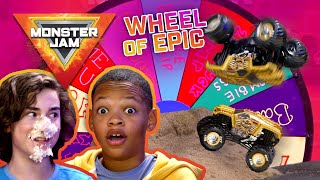 Wheelie Of Epic  MONSTER JAM Revved Up Recaps  Episode 8  Monster Trucks for Kids [upl. by Eseyt]