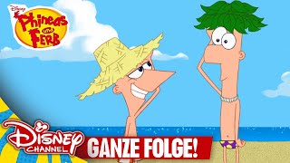 Der Strand gleich hinterm Haus  Ganze Folge  Phineas und Ferb [upl. by Airotal]