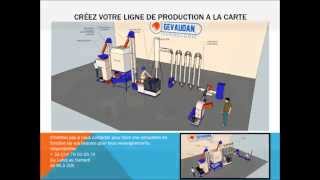 GEVAUDAN TECHNOLOGIE MACHINES POUR FABRIQUATION DE PELLETS [upl. by Sallie]