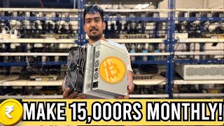 Budget Asic Miner 105000 Only🔥 This Miner makes 15000Rs Monthly⚡️🚀 Crypto Mining India Crypto [upl. by Natsuj514]