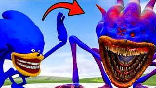 New Shin Sonic Tapes  You Wont Believe These 5 Sonic Family Hacks in Garrys Mod [upl. by Misa]