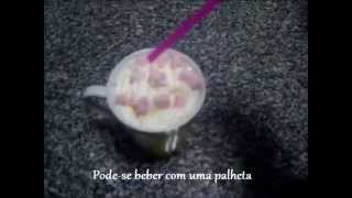 Como fazer chocolate quente com marshmallow [upl. by Pegg]