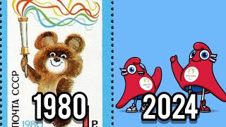 A GRANDE EVOLUÇÃO DOS MASCOTES DAS OLIMPIADAS 19802024 [upl. by Sedgewake849]