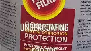 UNDERCOATING WITH FLUID FILM [upl. by Rockwell]