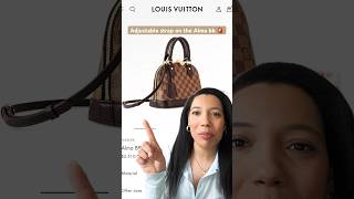 NEW Alma bb With Adjustable Strap  handbags luxury louisvuitton almabb New Model Alma bb [upl. by Amsden]