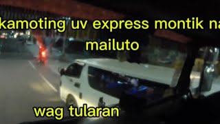 wag maging pasaway sa Daan uv express montik na trailer truck driver dapat alirto wag kamote [upl. by Lednyk]