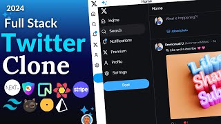 Build and Deploy TWITTER Clone with Next Auth Prisma Neon Tailwind amp Stripe 2024  Part 12 [upl. by Edin294]