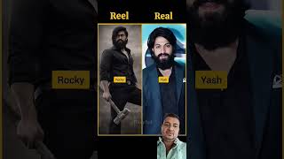 🦁reel vs real 🦁KGFgreenscreen kgf kgfchapter2 rocky kgfmovie song [upl. by Cristiona490]