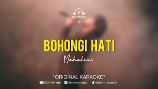 MAHALINIBohongi hati Original Karaoke [upl. by Nirrad834]