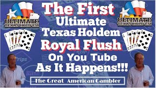 Ultimate Texas Holdem Royal Flush [upl. by Aedni452]