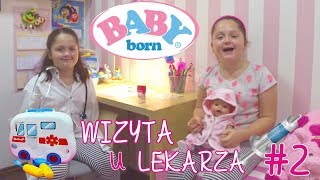 👶🏽 BABY BORN 🚑 WIZYTA U LEKARZA 💉 SZCZEPIENIE [upl. by Latvina]