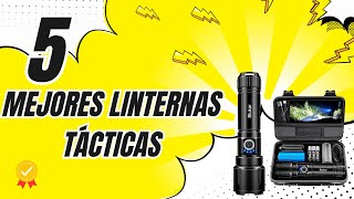 🔦🔆Las 5 Mejores LINTERNAS TÁCTICAS Calidad Precio de Amazon 2024✅ Camping  Potente  Recargable [upl. by Hpsoj]