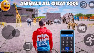 Animals All Cheat Code 📱 Indian Car Bike Driving Gtiv New All Cheat Code New Update Cheat Codes [upl. by Rangel]