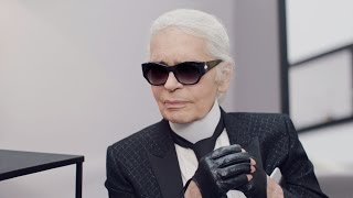 Karl Lagerfeld on the FallWinter 201718 ReadytoWear Show – CHANEL Shows [upl. by Eimareg]