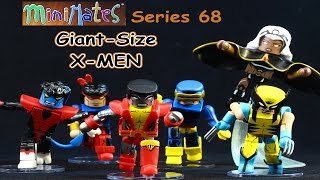 Marvel Minimates Series 68 Giant Sized X Men Review [upl. by Neale445]