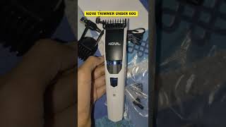 Trimmer for boys under 500  Nova trimmer  gadgets trimmer review [upl. by Ahsikyw]