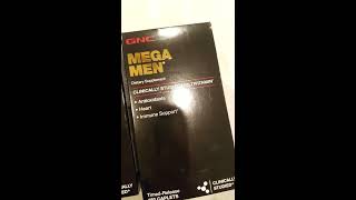 Why Choose GNC Mega Men Multivitamins BEST Multivitamin for Men Review [upl. by Aglo]