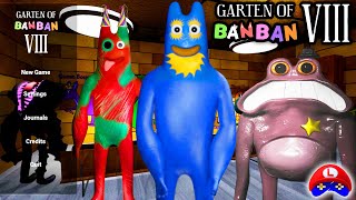 Garten of Banban 8  PLAYING the FIRST DEMO of the NEW CHAPTER Fangame 💉 [upl. by Araic60]