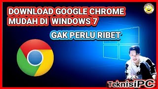 CARA INSTALL CHROME DI WINDOWS 7 googlechrome [upl. by Ettenuahs523]