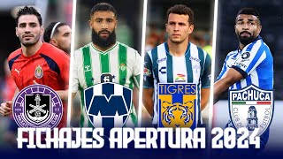 🚨FICHAJES APERTURA 2024 IDRISSI A TIGRES FEKIR AL MONTERREY POLLO AL MAZATLAN  RUMORES LIGA MX [upl. by Nahtnamas]