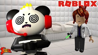 Escape the CRAZY HOUSE Let’s Play Roblox Asylum Escape with Combo Panda [upl. by Leach]