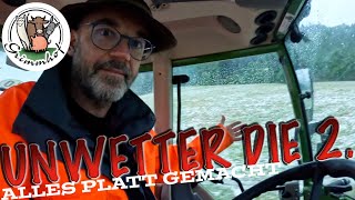 FarmVLOG292  Unwetter mit Totalschaden [upl. by Kcirtap]