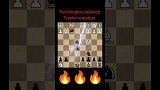 Traxler counter attack part2 chess youtubeshorts chessgrandmaster chesstalkbangla [upl. by Atikahs]