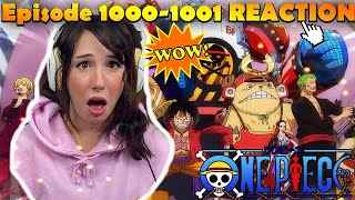 MOST POWERFUL CREW  One Piece Episode 10001001  REACTION [upl. by Latsyek]