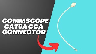 How To Terminate Commscope CCA Connectors Step By Step Guide [upl. by Atteselrahc]