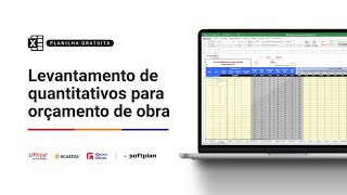 Planilha de Levantamento de Quantitativos de Obras  Sienge  Download Gratuito [upl. by Gilpin634]