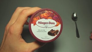 HäagenDazs Belgian Chocolate Review [upl. by Zemaj655]