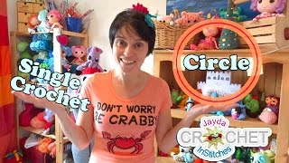 Learn To Crochet The BASICS  Single Crochet into a Cinch Circle or Magic Circle Tutorial [upl. by Noned]