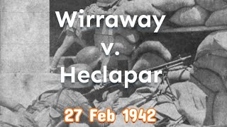 Wirraway v Heclapar 27 Feb 1942 [upl. by Nalyac]