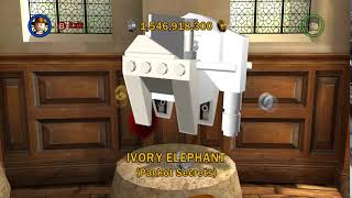 LEGO Indiana Jones  IVORY ELEPHANT BUILT All 10 Minikits Pankot Secrets [upl. by Aes]