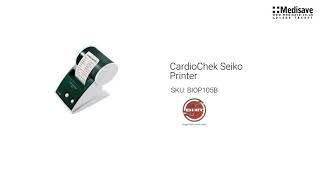 CardioChek Seiko Printer BIOP105B [upl. by Sainana]