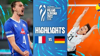 🇫🇷 FRA vs 🇩🇪 GER  Highlights Preliminary Phase  Mens World Championships 2022 [upl. by Farrell]