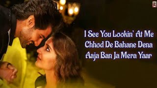 Mera Yaar  Lyrics  Dhvani Bhanushali  Ash King  Aditya Seal 4k [upl. by Irollam]