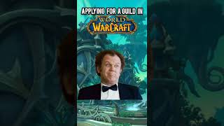 Applying for a guild in world of warcraft wow worldofwarcraft warcraft [upl. by Eatnahs]