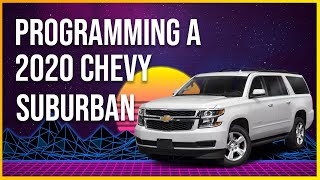 Programming a Key to a 2020 Chevy Suburban [upl. by Bullard]